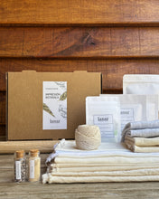 Load image into Gallery viewer, KIT DE MATERIALES PARA TALLER ONLINE DE IMPRESIÓN BOTÁNICA