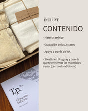 Cargar imagen en el visor de la galería, Taller Online de Impresión Botánica