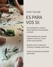 Cargar imagen en el visor de la galería, Taller Online de Impresión Botánica
