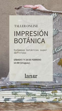 Cargar y reproducir el video en el visor de la galería, Taller Online de Impresión Botánica
